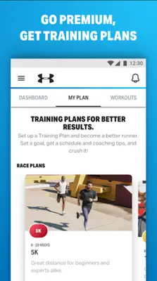 Map My Run by Under Armour android App screenshot 1